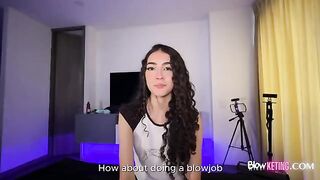 Skinny Latina with passion performs like a sex goddess in HD
