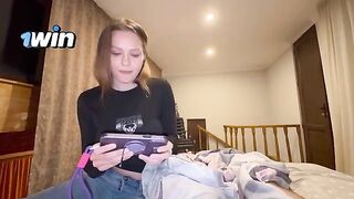 The stepbrother pleased his stepsister with a new format