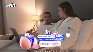 I found a way to cope with stress - sex with a sexy MILF