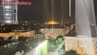 Ukrainian couple fucked on the city streets