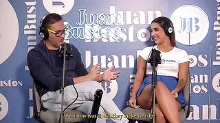 Natalia Garcia grinds cock with her sybian, a first for the podcaster