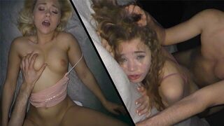 There will be no gentle sex! The girls scream and moan very loudly