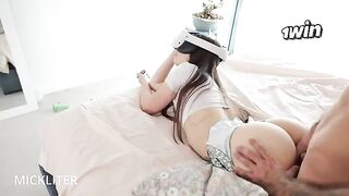 Girl knows how to keep the game going, she is a true professional