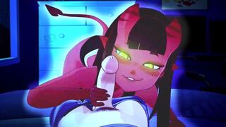 The Horny Witch is fucking with a young guy