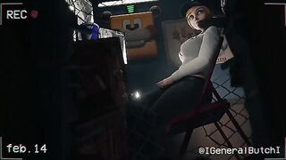 A hot FNAF Security Breach scene with Vanessa getting fucked in an office at Freddy Fazbear Mega Pizzaplex