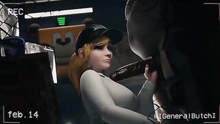 A hot FNAF Security Breach scene with Vanessa getting fucked in an office at Freddy Fazbear Mega Pizzaplex