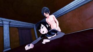 Mavis Dracula getting fucked by a guest in Hotel Transylvania