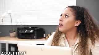 Accidental lesbian gangbang turns into the hottest all-girl interracial group sex orgy ever!