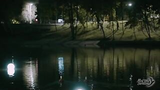 A quickie in the city park turned into a passionate session