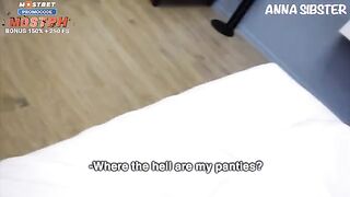 The hot Russian maid came to show her hospitality in a steamy encounter