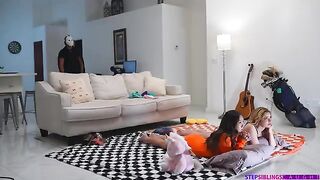 All kinds of pussies get explored in this steamy scene