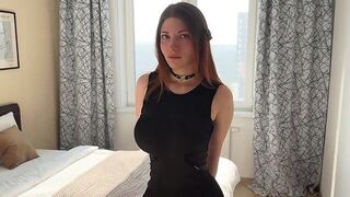 Will you find a surprise under my dress? It’s a thrilling idea!