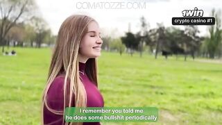 A girl with a weak spine gets fucked hard in POV