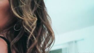 I see the anal target, where a cute girl is working hard on her ass