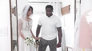 The bride chose a husband not only for her heart but also for manhood