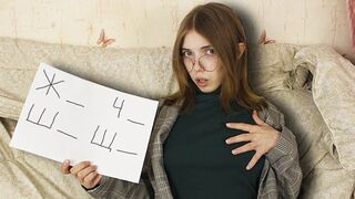 Hypnosis with boobs, learning rules has never been so easy - an irresistible tutor scenario