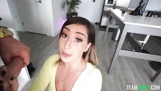 When a girl spreads her legs, the man’s cock shuts down