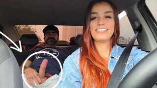 The girl knew the driver would stop and suggested sex