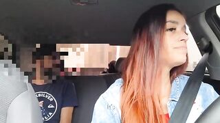 The girl knew the driver would stop and suggested sex