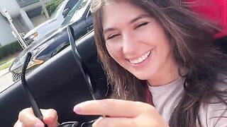 An adventurous start to a thrilling journey with a sexy brunette
