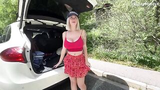 A stick game with a hot blonde was cancelled due to unexpected intimacy