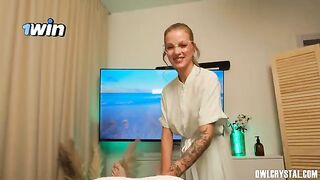 Massage with a happy ending for the cheating wife