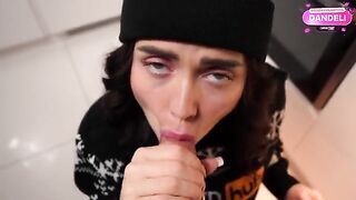A naughty girl gets her ass hole filled with cream in this hot scene