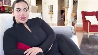 The girl has a sharp nipple, and she wants you to lick it