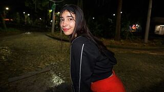 A sexy girl has sex with a guy with a big dick