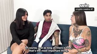 A girl has sex with someone else when her partner does not know