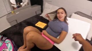 Classic sex with a stepdad and a teenage girl in a steamy scenario