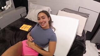 Classic sex with a stepdad and a teenage girl in a steamy scenario