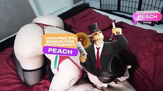 My step sister fucked me hard after I lost at video games