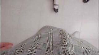 Two students learning to share cock in a steamy amateur video