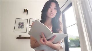 A nerdy guy’s fantasy of his steaming-hot step-sis coming to life