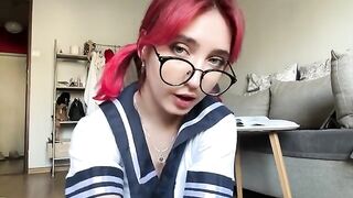 Why is this schoolgirl's soul so sad despite her big boobs?