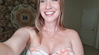 A sexy breast massage with shimmering oil—no cracking, just pure allure