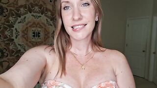 A sexy breast massage with shimmering oil—no cracking, just pure allure