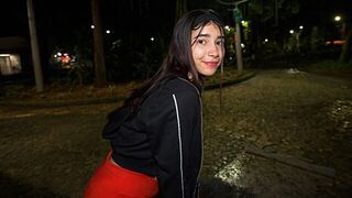 I picked up a Latina girl and fucked her in public