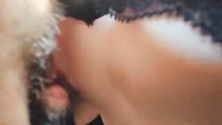 The guy was bored at work and started to play with his dick