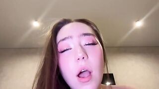 If she has sex now, she will definitely cum too hard