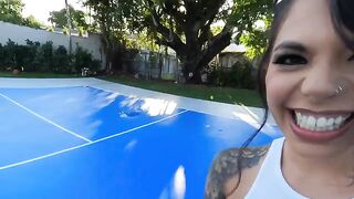 Gina Valentina’s big ass is being fucked hard in this hot video