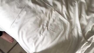 A man was tempted by a nurse's stomach, it was soft and inviting