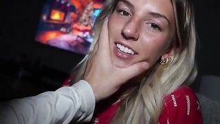 A young man masturbates while his stepsister watches and records