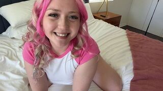 Eva Nyx teaches her stepdad to care for a wet pussy