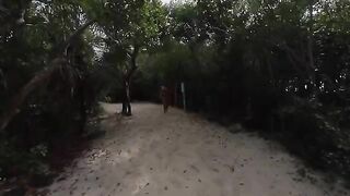 The girl was picked up at the beach for a hot sex