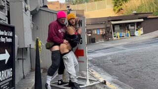 A guy tried to fuck a girl, but she screamed for help
