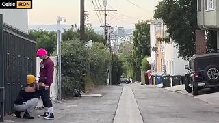 A guy tried to fuck a girl, but she screamed for help