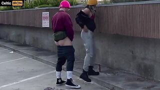 A guy tried to fuck a girl, but she screamed for help