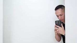 The guy's cock was sweet like a lollipop, impossible to resist